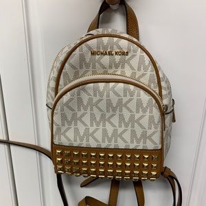 mini Michael Kors logo backpack